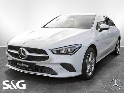 Gebraucht Mercedes CLA250e Shooting Brake Progressive 160 PS (117 kW) 2020 Digitalweiß Kombi