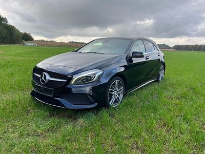 Gebraucht Mercedes A200 AMG line 156 PS (114 kW) 2017 Schwarz Limousine