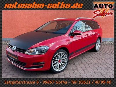 Gebraucht VW Golf VII LOUNGE 110 PS (80 kW) 2015 Rot Kombi