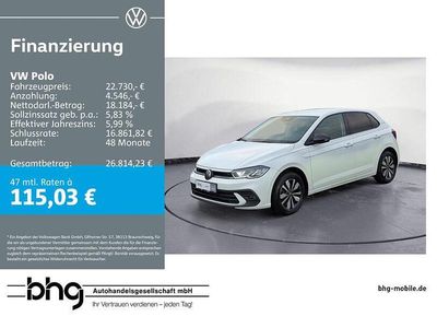 Gebraucht VW Polo Life 116 PS (85 kW) 2025 Pure white Limousine
