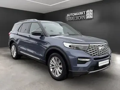Używany Ford Explorer Platinum 363 KM (266 kW) 2021 Niebieski SUV