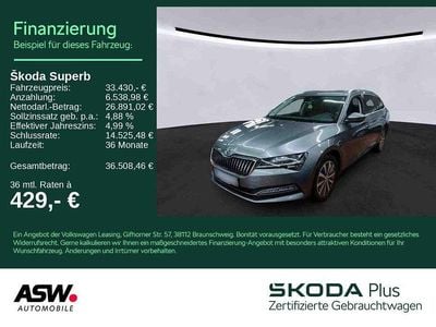 Gebraucht Skoda Superb Style 200 PS (147 kW) 2023 Graphitegrau metallic Kombi
