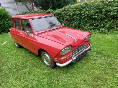 Brugt Citroën Ami 6 32 HK (23 kW) 1968 Rød Stationcar