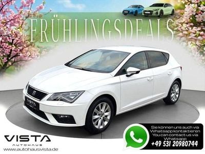 Gebraucht Seat Leon 125 PS (91 kW) 2018 "candy" weiss Limousine