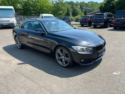 Gebraucht BMW 430 Cabriolet Sport Line 258 PS (189 kW) 2015 Schwarz Cabrio