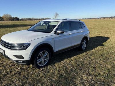 Gebraucht VW Tiguan Allspace Highline 190 PS (139 kW) 2020 Weiß SUV