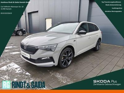 Gebraucht Skoda Scala Monte Carlo 110 PS (80 kW) 2021 Grau Kleinwagen