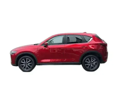 Gebraucht Mazda CX-5 Exclusive-Line 165 PS (121 kW) 2017 Rot metallic SUV