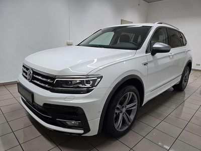 Gebraucht VW Tiguan Allspace R-line 150 PS (110 kW) 2021 Weiß SUV