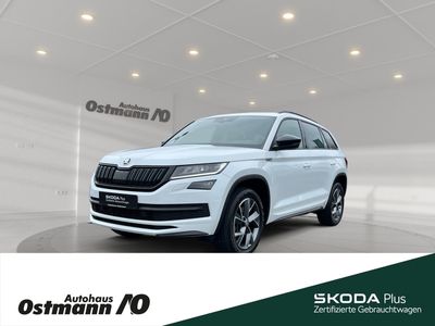 gebraucht Skoda Kodiaq Sportline 140kw TDI DSG *4xSHZ*AHK*360°*