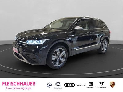 Gebraucht VW Tiguan Allspace Elegance 200 PS (147 kW) 2022 Schwarz SUV
