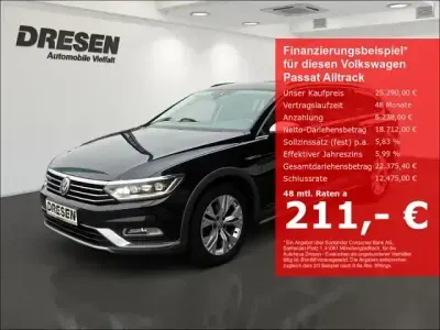 Brugt VW Passat Alltrack 220 HK (161 kW) 2018 Sort Stationcar