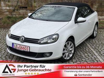 Gebraucht VW Golf Cabriolet Life 122 PS (89 kW) 2013 Weiß Cabrio