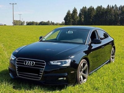 Begagnad Audi A5 Sportback Business 177 HK (130 kW) 2017 Svart Halvkombi