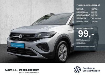 Reflexsilber metallic Gebraucht 2025 VW T-Cross Life SUV | 21.460 € (Superpreis)