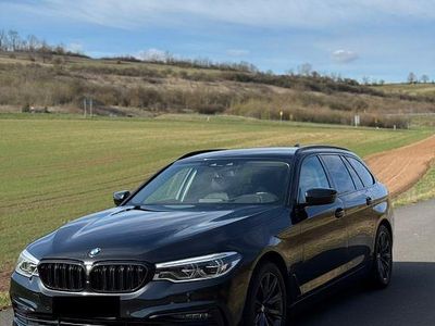 Gebraucht BMW 520 Sport Line 190 PS (139 kW) 2019 Schwarz Kombi