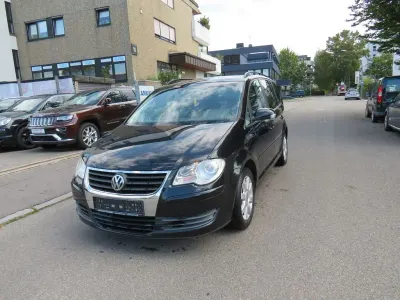 Gebraucht VW Touran United 140 PS (102 kW) 2008 Schwarz Van / Kleinbus