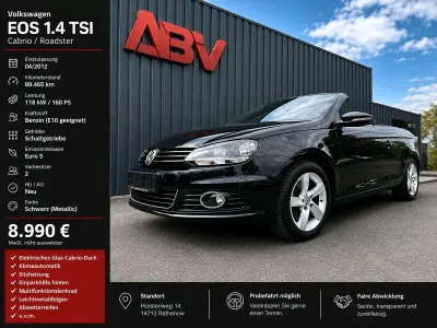 Gebraucht VW Eos 160 PS (117 kW) 2012 Schwarz Cabrio