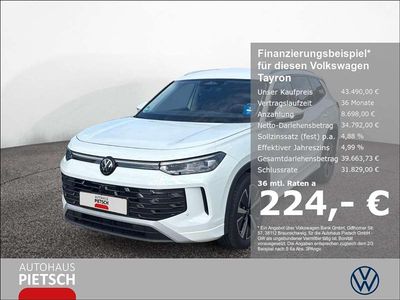 Gebraucht VW Tayron Elegance 150 PS (110 kW) 2025 Weiss SUV