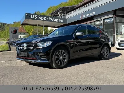 Usata Mercedes GLC250 AMG 204 CV (150 kW) 2016 Nero SUV