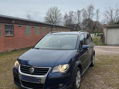Gebraucht VW Touran Cross 140 PS (102 kW) 2008 Blau Van / Kleinbus