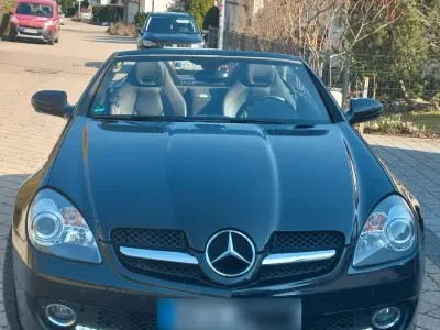 Gebraucht Mercedes SLK200 Sport 184 PS (135 kW) 2008 Schwarz Cabrio