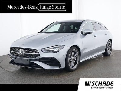Gebraucht Mercedes CLA200 Shooting Brake AMG line 163 PS (119 kW) 2025 Silber Kombi