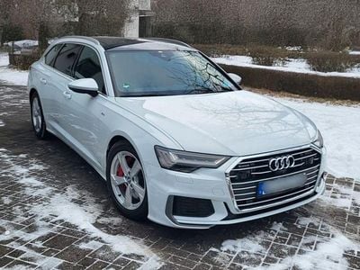 Weiß Gebraucht 2021 Audi A6 Sport Kombi | 40.500 € (Fairer Preis)