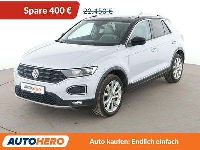 Second-hand VW T-Roc Style 150 CP (110 kW) 2018 Alb SUV