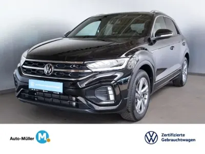 Gebraucht VW T-Roc Cabriolet R-line 150 PS (110 kW) 2025 Deep black perleffekt (metallic) SUV