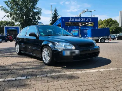 Gebraucht Honda Civic 90 PS (66 kW) 1998 Schwarz Coupé