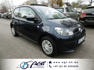 Gebraucht VW up! move up! 60 PS (44 kW) 2015 Dark blue metallic Kleinwagen