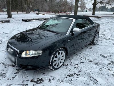 Schwarz Gebraucht 2007 Audi A4 Cabriolet S-Line Cabrio | 6.999 € (Fairer Preis)