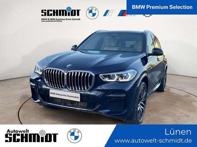 Tansanitblau ii metallic Gebraucht 2022 BMW X5 M Sport SUV | 60.390 € (Etwas zu teuer)