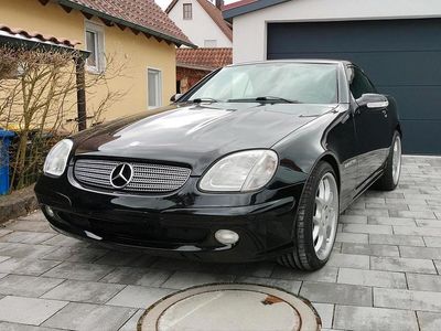 Gebraucht Mercedes SLK200 163 PS (119 kW) 2003 Schwarz Cabrio