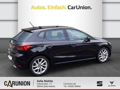 Gebraucht Seat Ibiza FR 110 PS (80 kW) 2022 Midnight schwarz Limousine