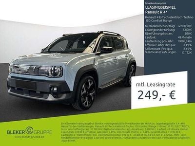 Gebraucht Renault 4 E-Tech Techno 110 kW (150 PS) 2025 Blau SUV