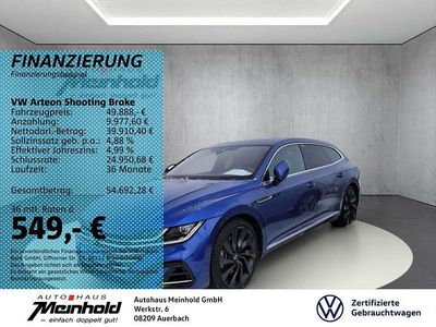 Blau Gebraucht 2025 VW Arteon R-line Limousine | 49.888 €