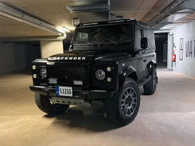 Gebraucht Land Rover Defender 122 PS (89 kW) 2007 Schwarz SUV