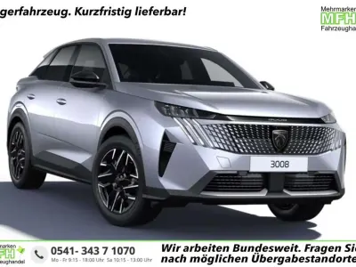 Neu Peugeot 3008 Allure 145 PS (106 kW) 2026 Artense grau metallic SUV