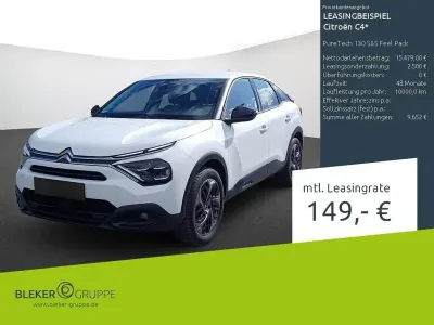 Gebraucht Citroën C4 Feel 131 PS (96 kW) 2023 Weiß SUV