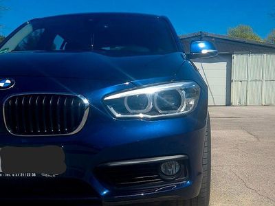 Usata BMW 118 150 CV (110 kW) 2016 Blu Utilitaria