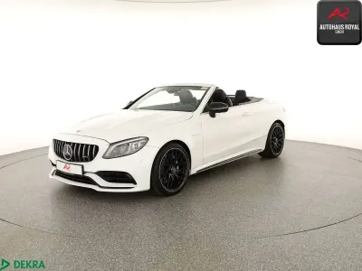 Gebraucht Mercedes C63 AMG AMG 476 PS (350 kW) 2019 Polarweiss Cabrio