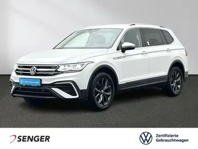Gebraucht VW Tiguan Allspace Life 150 PS (110 kW) 2022 Weiß SUV