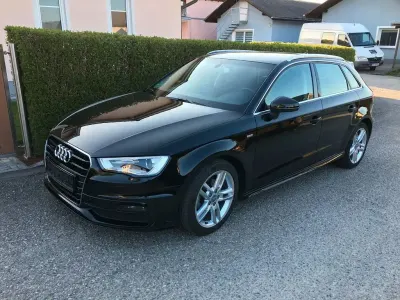 Gebraucht Audi A3 S-Line 150 PS (110 kW) 2015 Schwarz Limousine