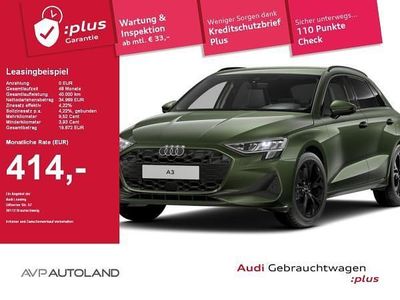 Grün (distriktgrün) Gebraucht 2024 Audi A3 Sportback Ambiente Kleinwagen | 34.969 € (Guter Preis)