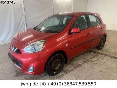 Gebraucht Nissan Micra Acenta 98 PS (72 kW) 2015 Intense red (m) (metallic) Kleinwagen
