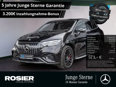 Gebraucht Mercedes EQE AMG 53 AMG 460 kW (626 PS) 2024 Schwarz / obsidianschwarz SUV