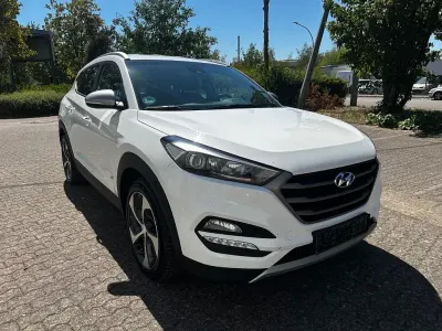 Gebraucht Hyundai Tucson Advantage 136 PS (100 kW) 2017 Weiß SUV