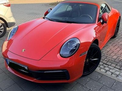 Gebraucht Porsche 911 Carrera Cabriolet 385 PS (283 kW) 2020 Orange Cabrio
